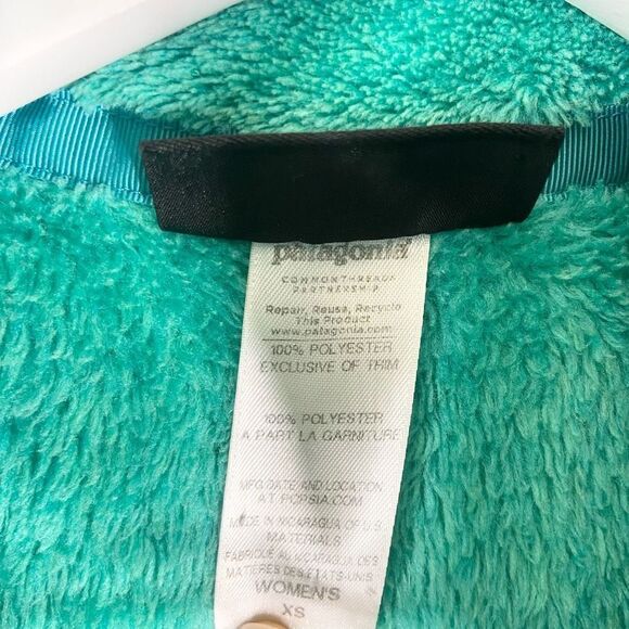 Patagonia Re-Tool Snap-T Fleece Pullover Teal Women’s Size XS - Picture 4 of 5